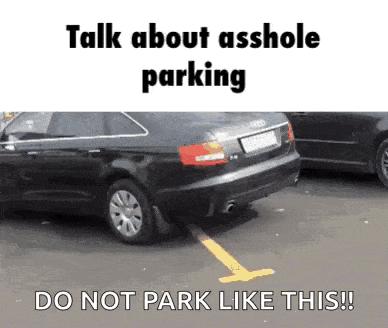 Parking Car GIF - Parking Car Asshole GIFs
