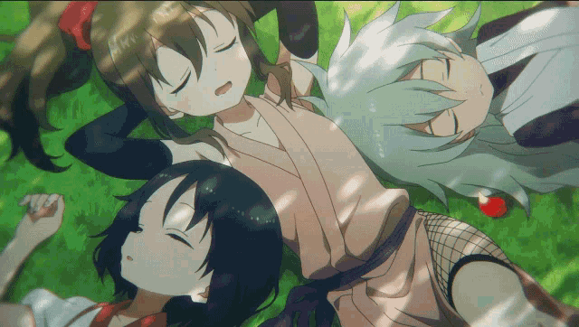 Anime Sleep Hinagiku GIF - Anime Sleep Hinagiku Kibushi GIFs