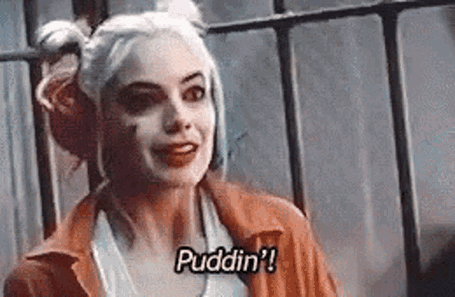 Puddin Harley Quinn GIF - Puddin Harley Quinn Margot Robbie GIFs