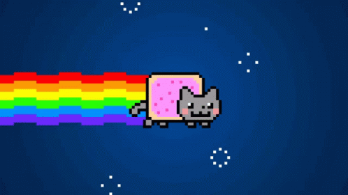 Nyan Cat Poptart Cat GIF - Nyan Cat Poptart Cat Meme GIFs