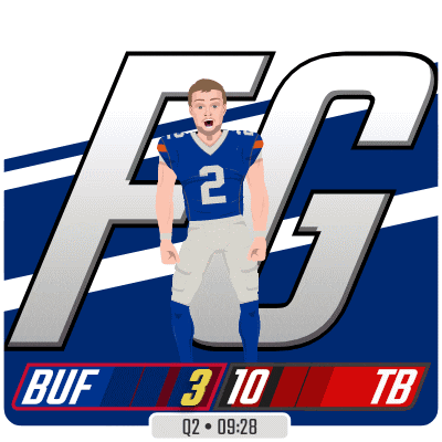 a football player in a blue jersey with the number 2