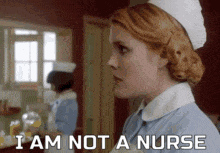 a nurse says i am not a nurse in a hospital