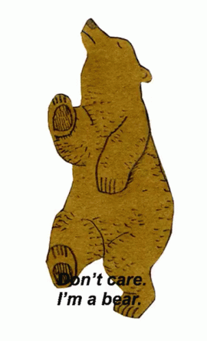 Bears Sassy GIF - Bears Sassy Dontcare GIFs