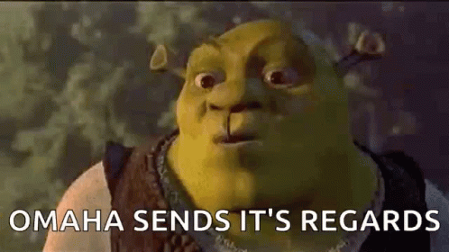 Omaha Shrek GIF - Omaha Shrek Sends Its Regards GIFs