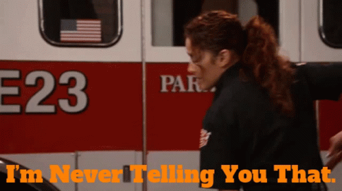 Station19 Andy Herrera GIF - Station19 Andy Herrera Im Never Telling You That GIFs