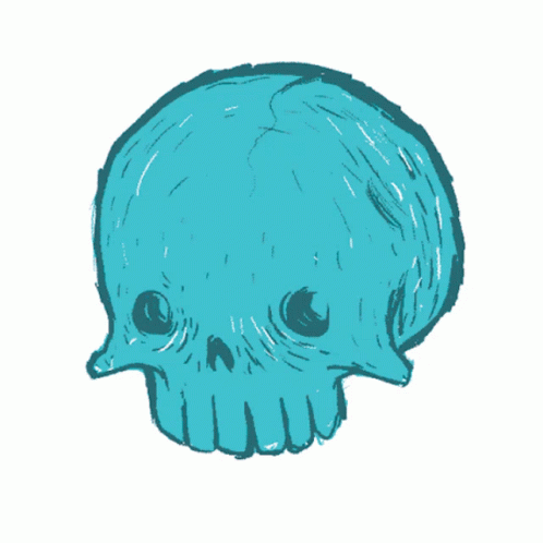Skull Blue GIF - Skull Blue Eye GIFs