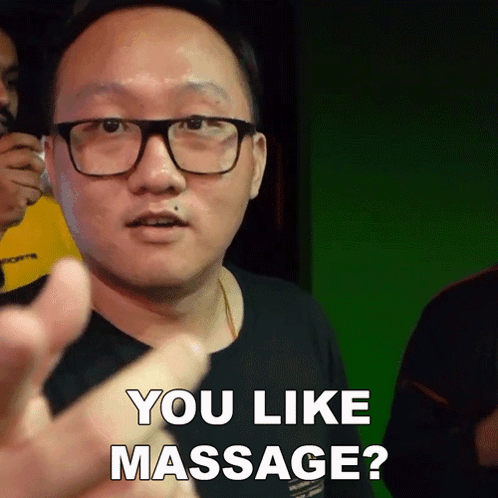 You Like Massage Moiken GIF