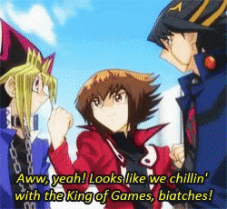 Yugioh Chilling With King Of Games GIF - Yugioh Chilling With King Of Games Abridged GIFs