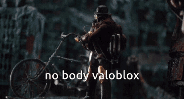 a picture of a person with the words no body valoblox