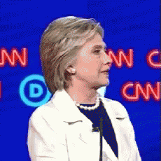 Nope Hilary Clinton GIF - Nope Hilary Clinton Debate GIFs