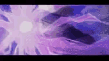 a computer generated image of a purple and blue background with a purple light coming out of it .