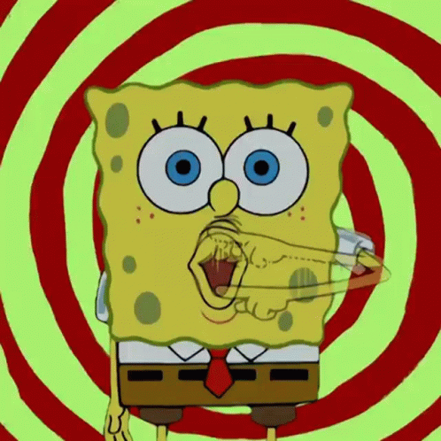 Spongebob Playing Lips GIF - Spongebob Playing Lips Hypnotizing GIFs