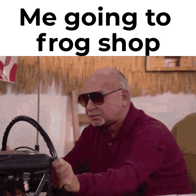Frog Shop GIF - Frog Shop żabka GIFs