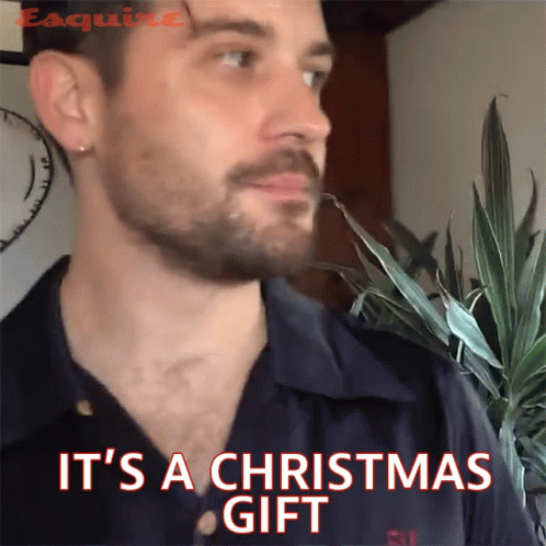 Its A Christmas Gift G Eazy GIF - Its A Christmas Gift G Eazy Esquire GIFs