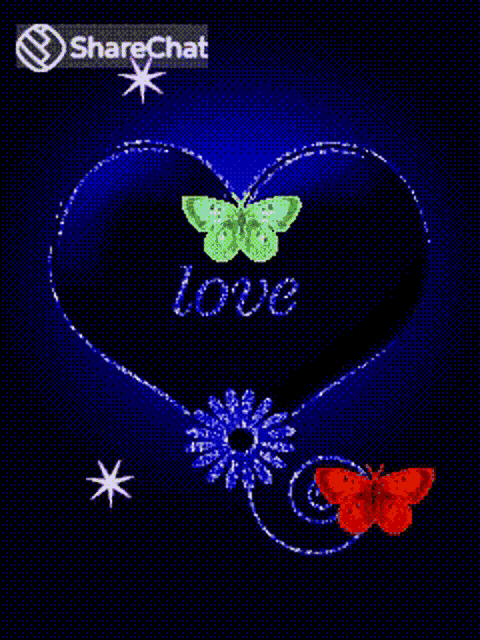 a heart with the word love on it