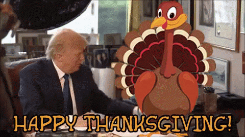 Donald Trump GIF - Happy Thanks Giving Trump Turkey Day GIFs