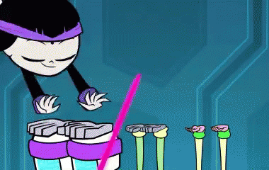 Teen Titans Go Lasers On Off GIF - Teen Titans Go Lasers On Off GIFs