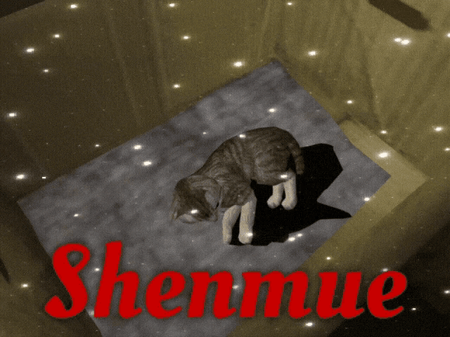 Shenmue Shenmue Cat GIF - Shenmue Shenmue Cat Shenmue Sparkling GIFs