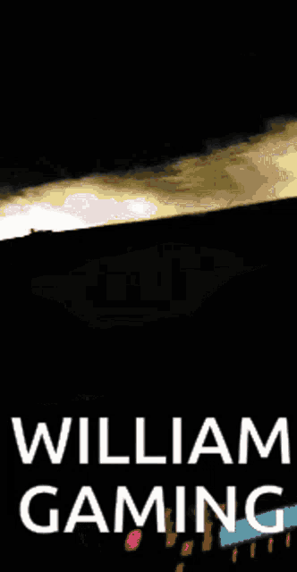a car with the words william gaming on the dashboard
