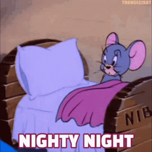 Night Night Tom And Jerry GIF - Night Night Tom And Jerry GIFs