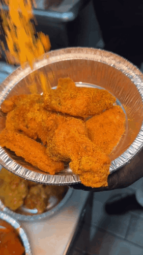 Lemon Pepper Wings Food GIF - Lemon Pepper Wings Food Chicken Wings GIFs