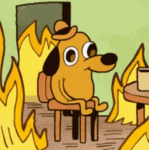 This Is Fine GIF - This Is Fine GIFs