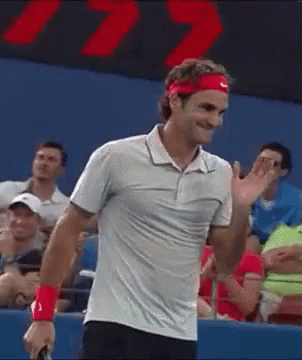 Roger Federer GIF - Roger Federer Awww Its Nothing GIFs