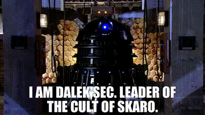 Doctor Who Dalek GIF - Doctor Who Dalek Dalek Sec GIFs