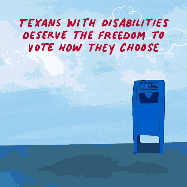 Texans With Disabilities Mailbox GIF