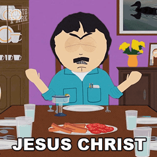 Jesus Christ Randy Marsh GIF - Jesus Christ Randy Marsh South Park GIFs