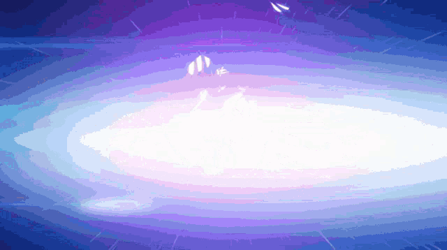 a computer generated image of a purple and white swirl
