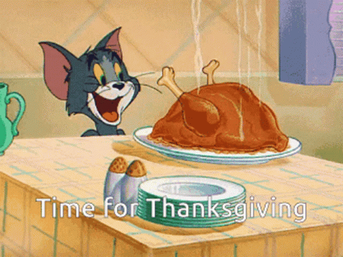 Tom And Jerry Thanksgiving GIF - Tom And Jerry Thanksgiving GIFs