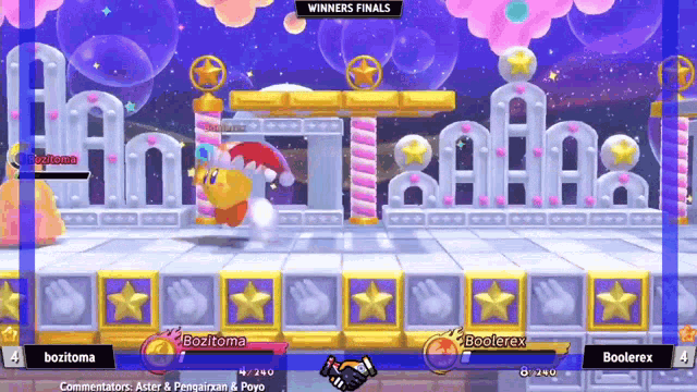 Kirby Kirby Fighters GIF - Kirby Kirby Fighters Beam GIFs