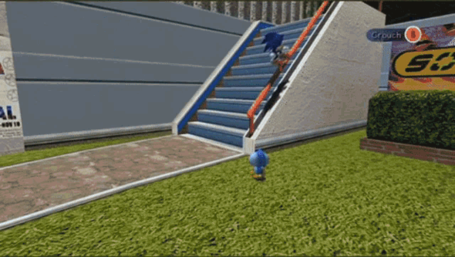 sonic the hedgehog is riding a bike on a rocky path