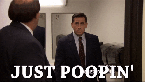 The Office Pooping GIF - The Office Pooping Bathroom GIFs