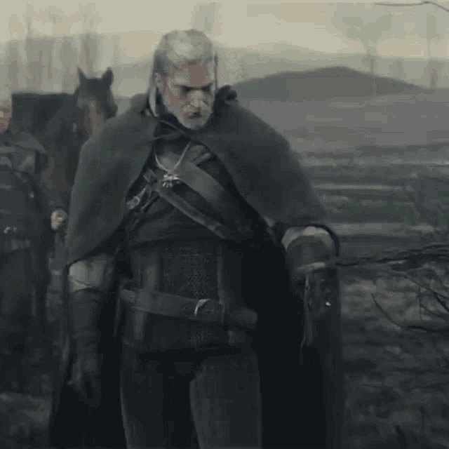 Checking Out The Surroundings Geralt Of Rivia GIF - Checking Out The Surroundings Geralt Of Rivia The Witcher GIFs