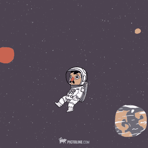 Astronauta GIF - Sad Astronaut Floating GIFs