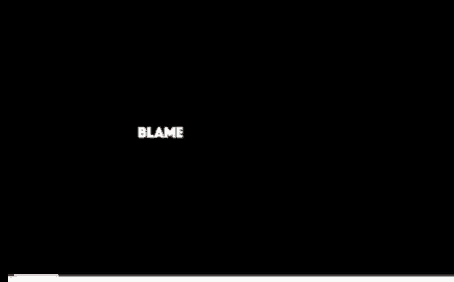 a black background with the words blame it on the boom boom on it