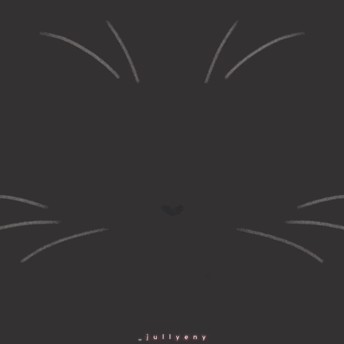 a drawing of a cat with the name jullyeny on the bottom right