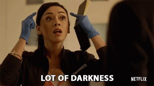 Lot Of Darkness Aimee Garcia GIF - Lot Of Darkness Aimee Garcia Ella Lopez GIFs