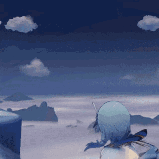 Eula Genshin GIF