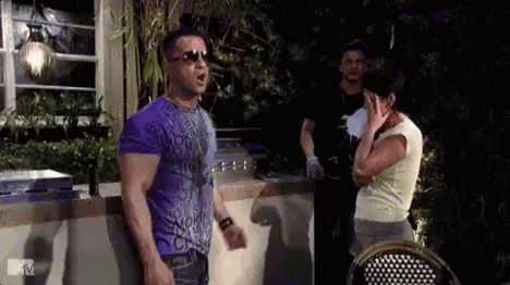 Wtf GIF - Jersey Shore Family Vacation What GIFs