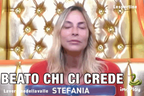 Stefania Orlando GIF - Stefania Orlando Beato GIFs
