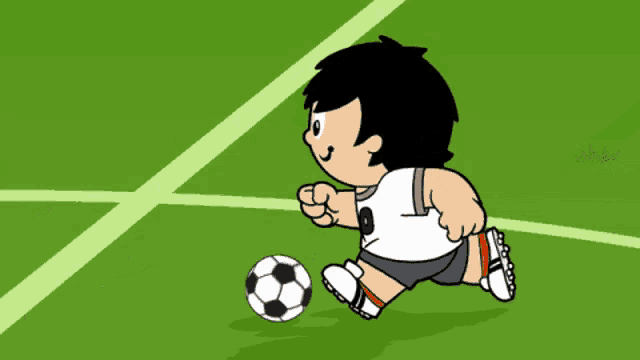 a group of soccer players with the number 6 on their shirts
