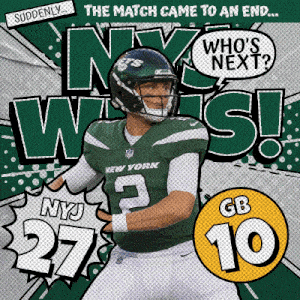 Green Bay Packers (10) Vs. New York Jets (27) Post Game GIF - Nfl National Football League Football League GIFs