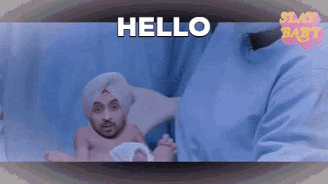 Hello Baby GIF - Hello Baby Diljit GIFs