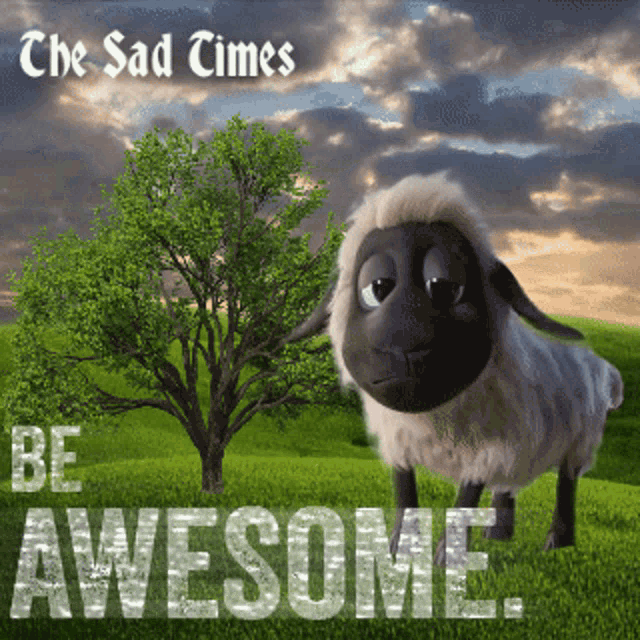 The Sad Times Sheep GIF - The Sad Times Sheep Nft GIFs