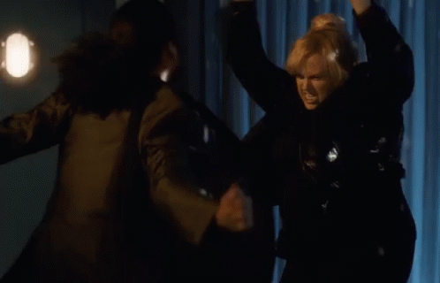Kick In The Gut GIF - Fight Ill Fight You Rebel Wilson GIFs