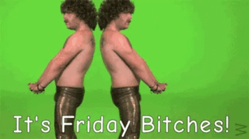 Friday Friday Bitches GIF - Friday Friday Bitches Its Friday Bitches GIFs