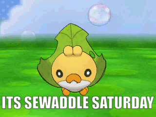 Sewaddle Saturday GIF - Sewaddle Saturday Pokemon GIFs